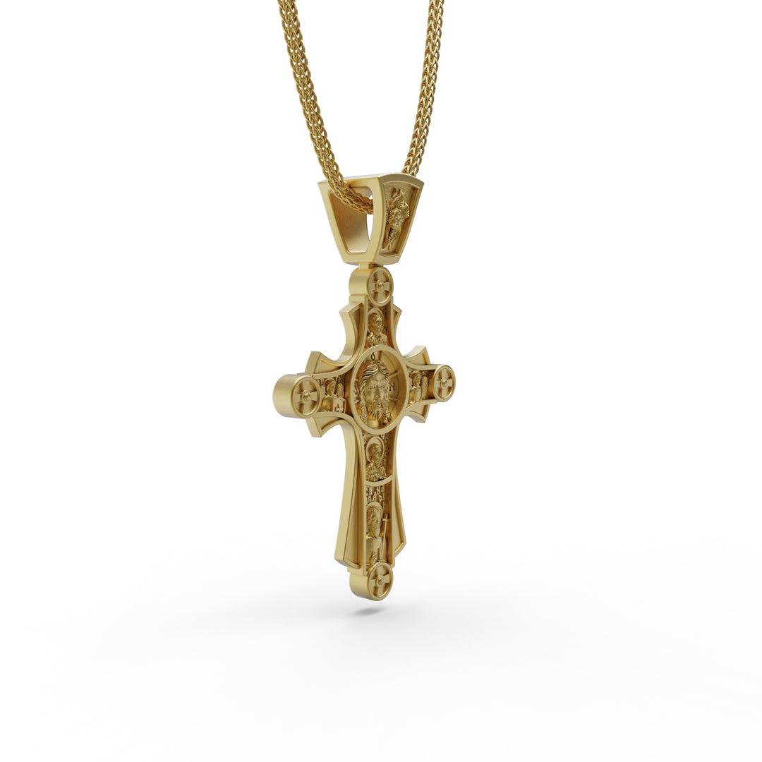 Christian Cross Amulet Necklace