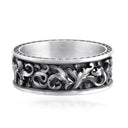 925 Sterling Silver Oxidized