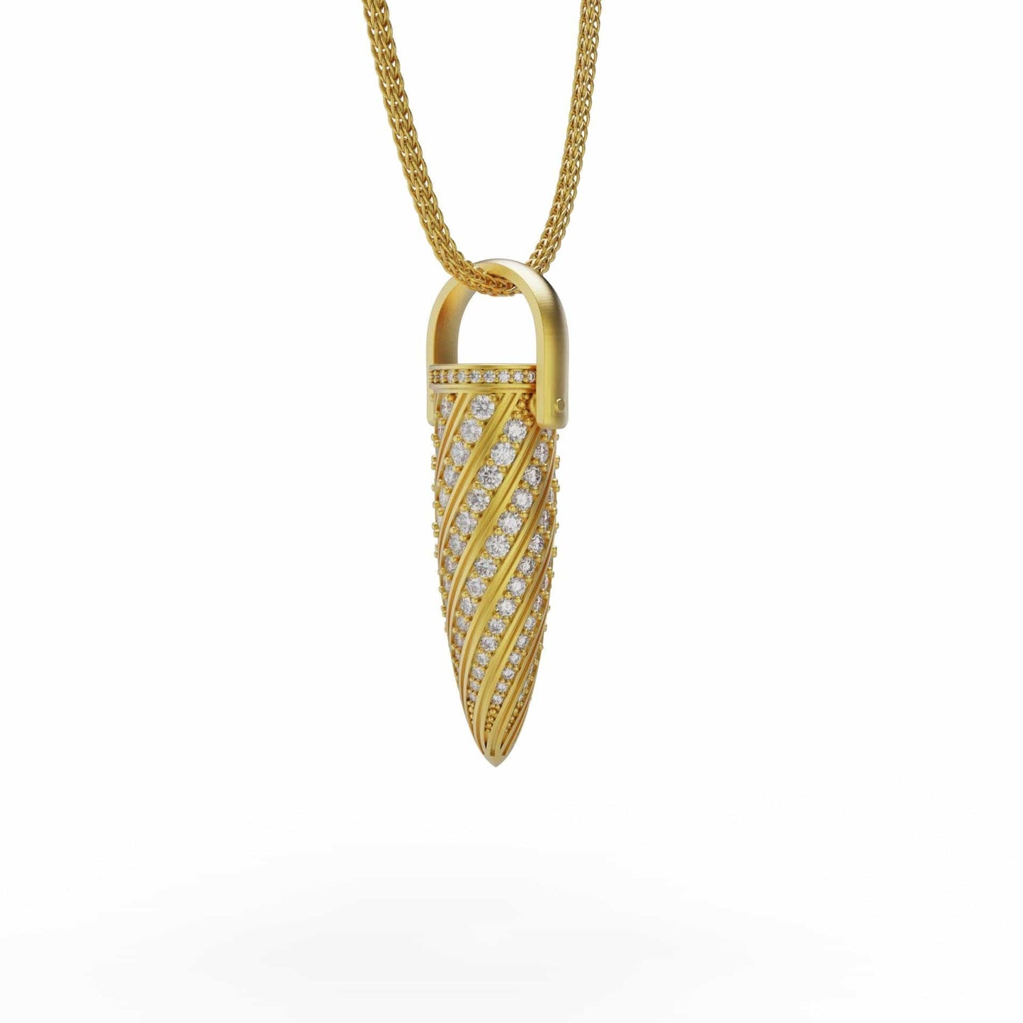 Shiny Bullet Necklace