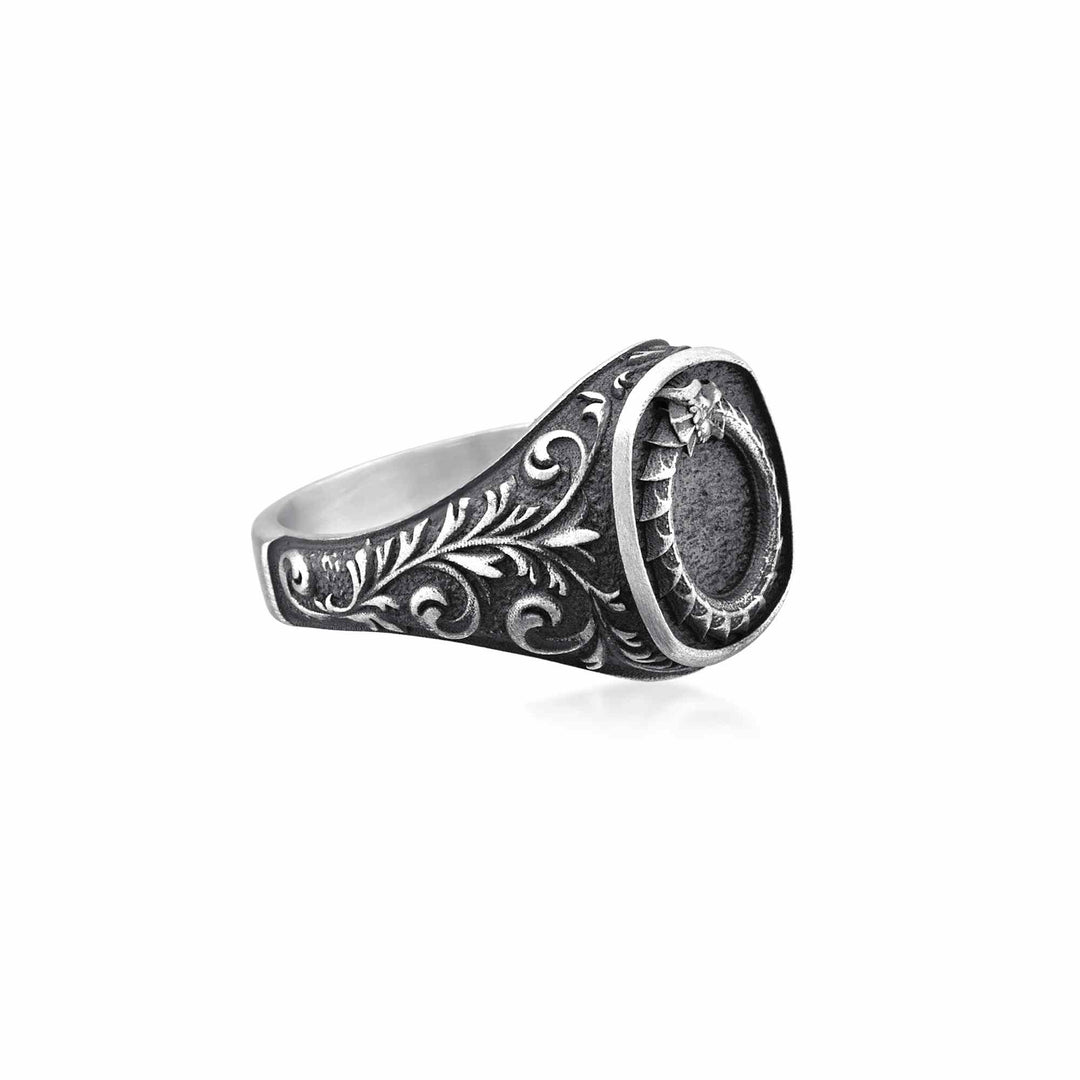 Ouroboros Signet Ring