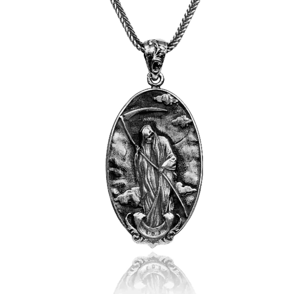 Life And Death Double Sided Necklace by Theswaf