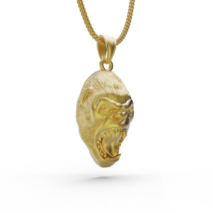 Gorilla Necklace Pendant