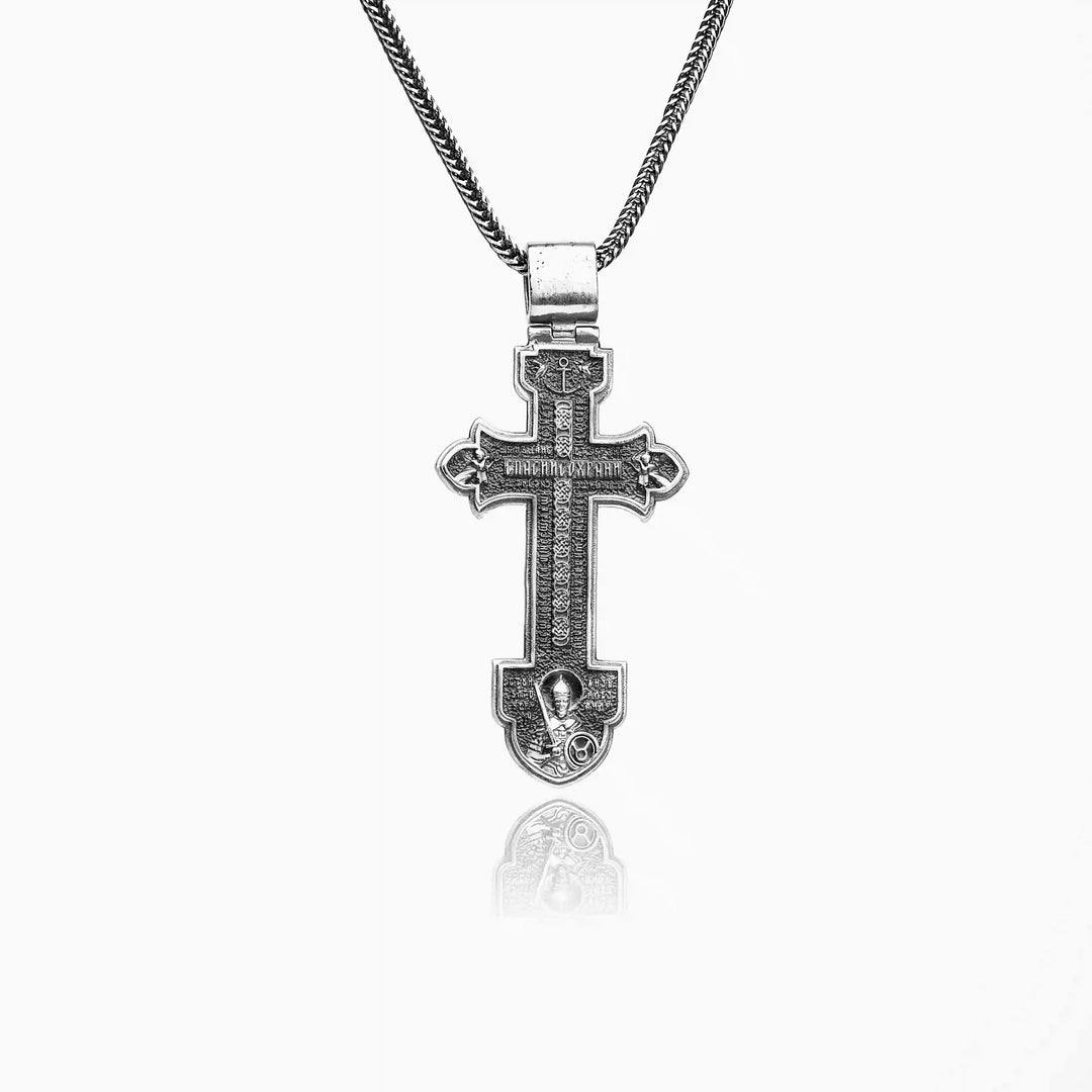 sterling silver Cross Jesus Necklace, faith, crufix, Christianity