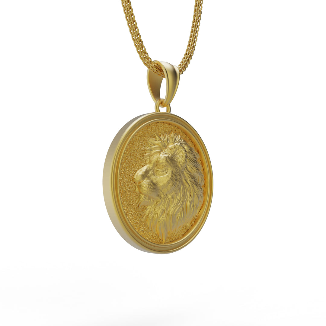 Lion Head Necklace