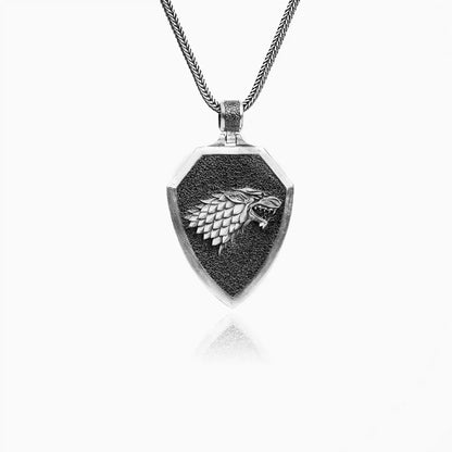 Stark Wolf Necklace