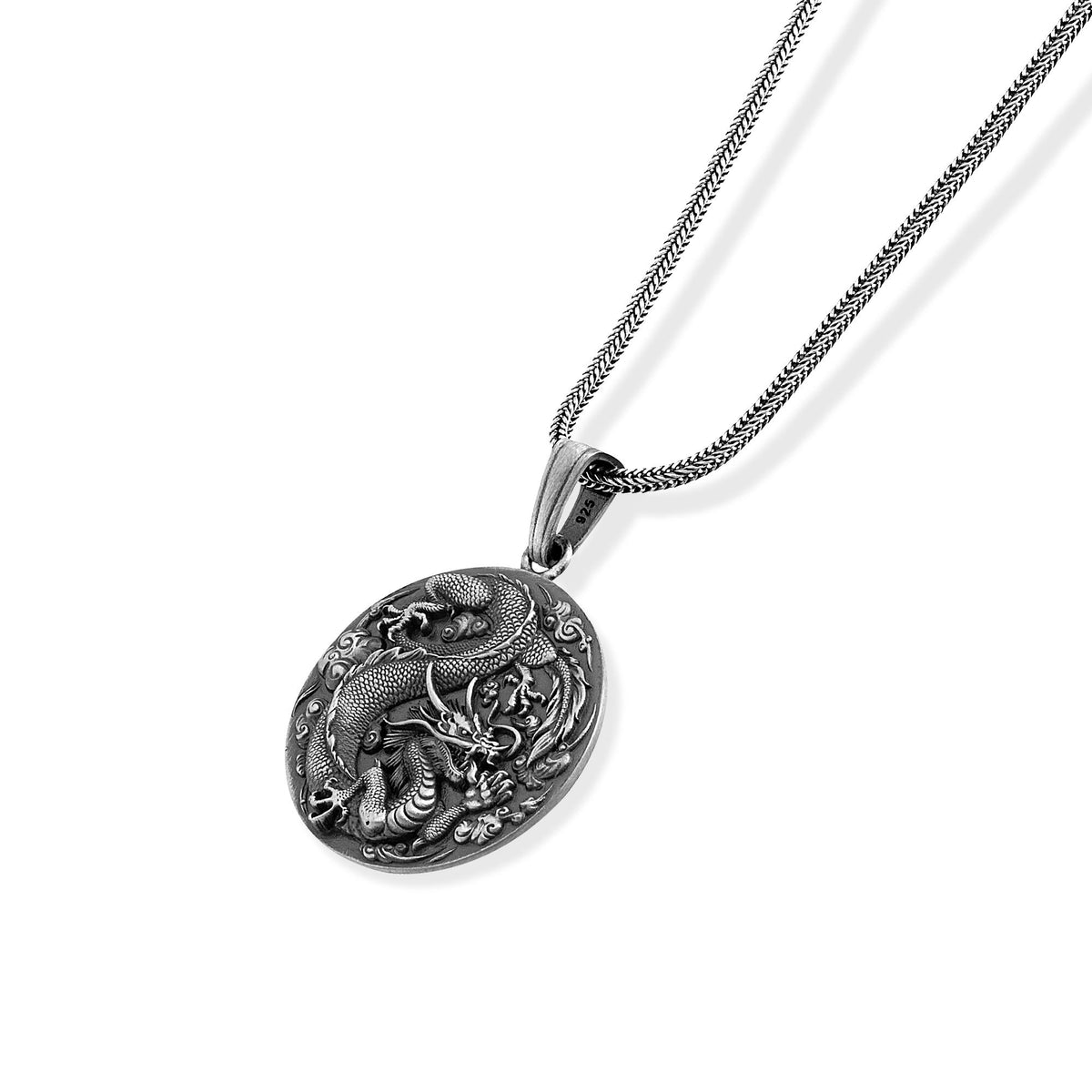 Ancient Chinese Dragon Necklace