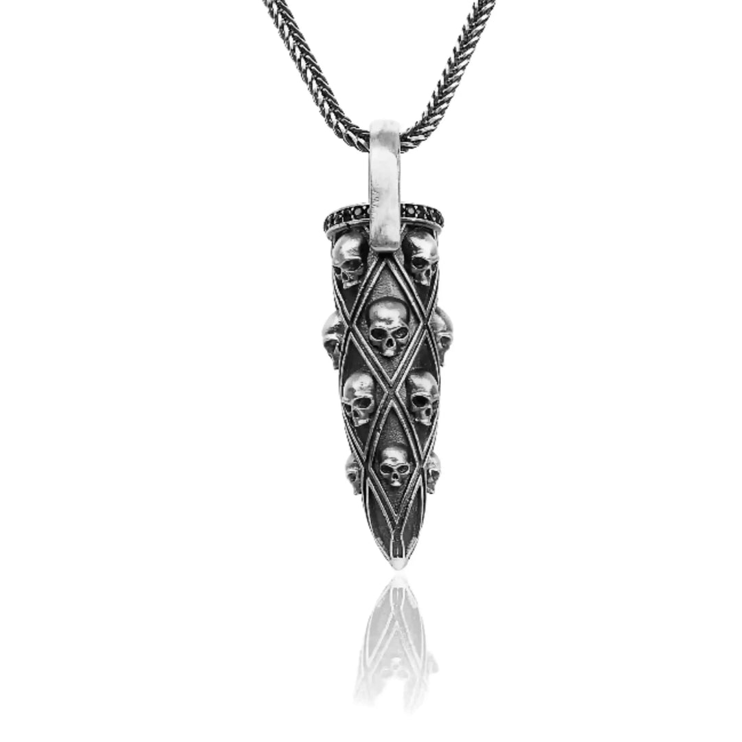 925 Sterling Silver Oxidized