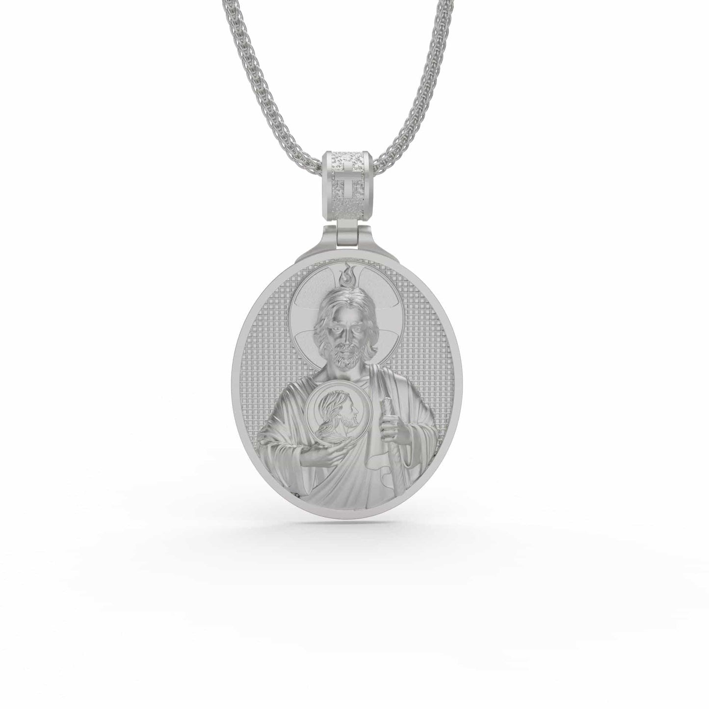 Saint Jude Medal Necklace