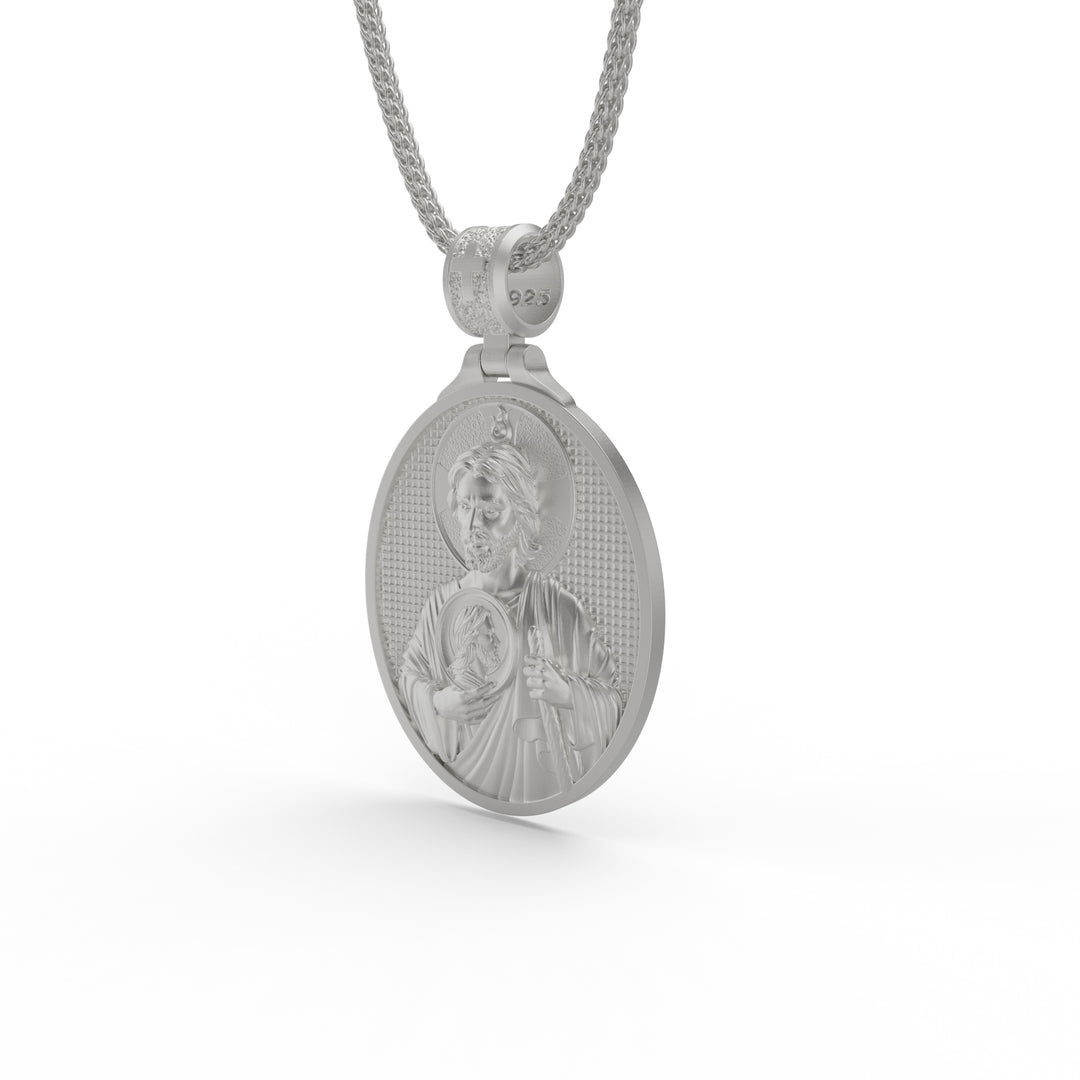 Saint Jude Medal Necklace