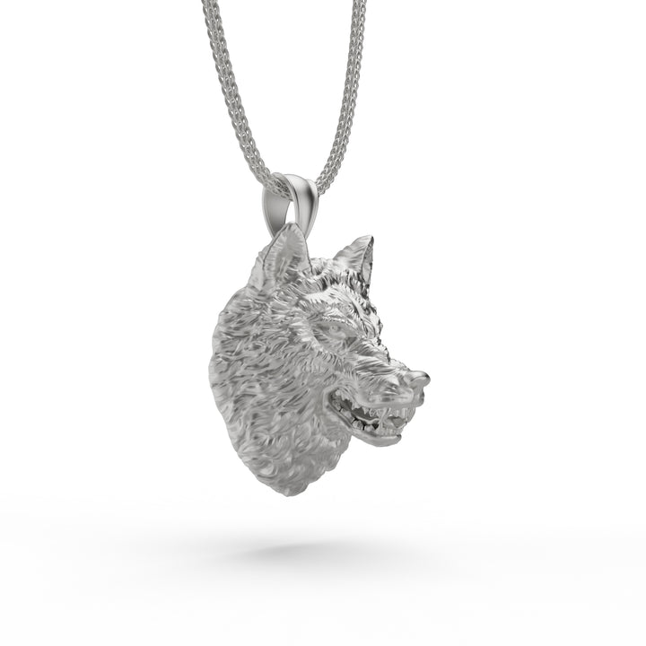 Fearless Wolf Necklace