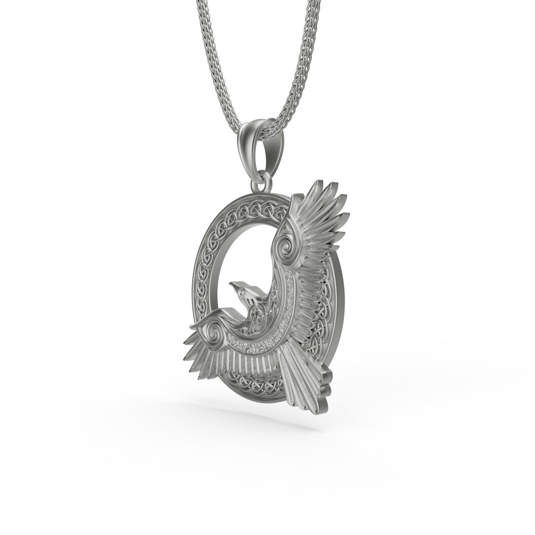 Odin's Raven Necklace