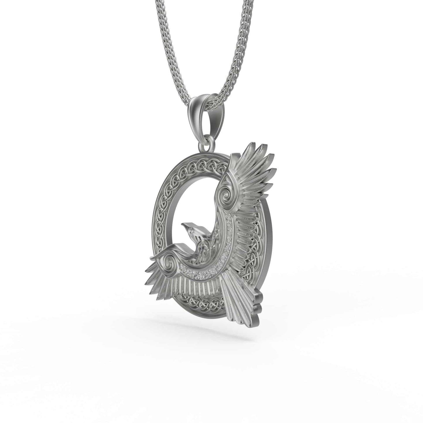 Odin's Raven Necklace