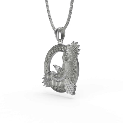 Odin's Raven Necklace
