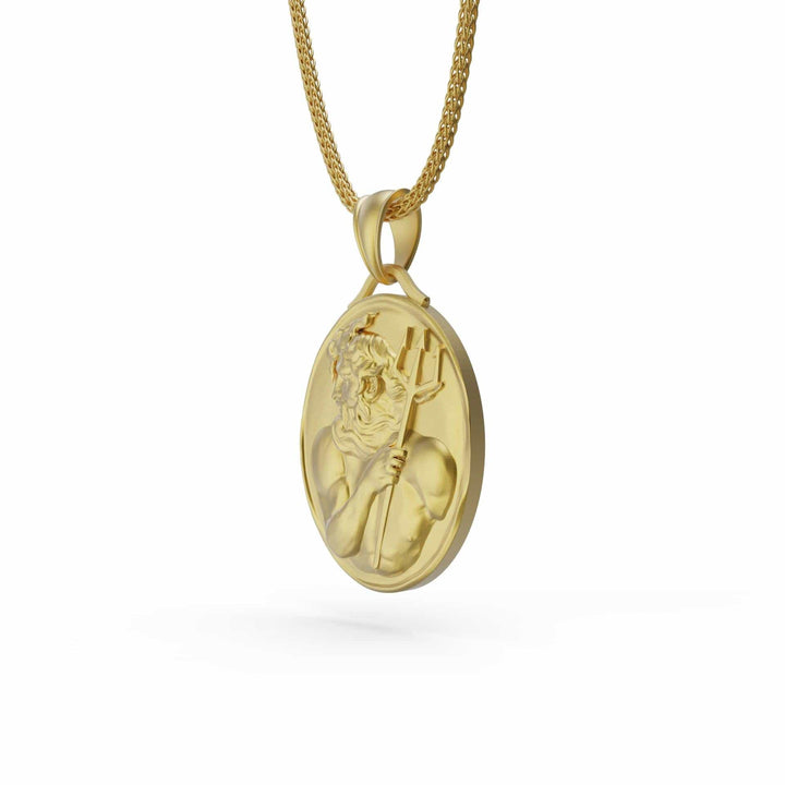Poseidon and Trident Necklace