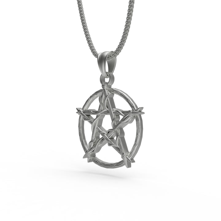 Pentagram Wiccan Necklace