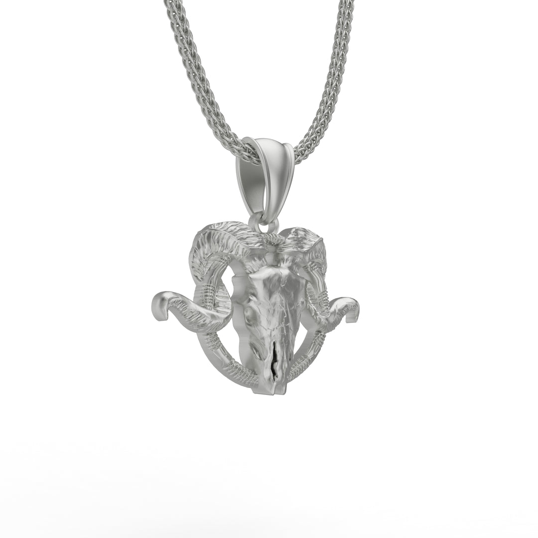 Goat Skull Necklace