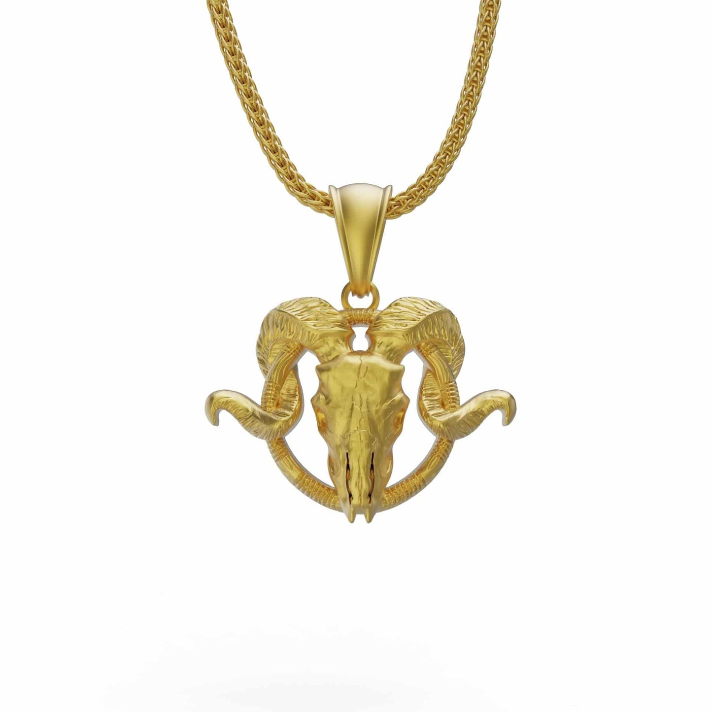 Goat Skull Necklace