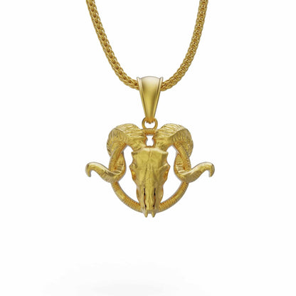 Goat Skull Necklace