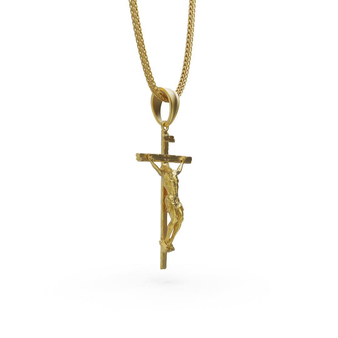 Crucified Jesus Necklace