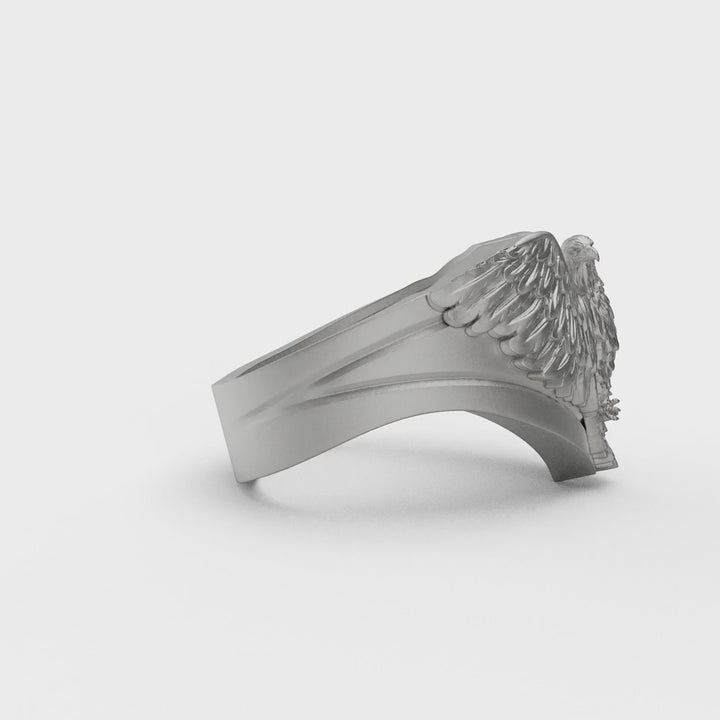 Eagle Signet Ring