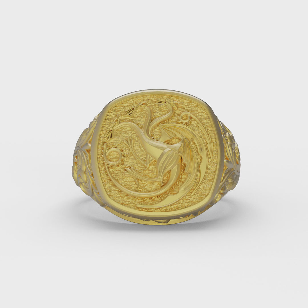 Targaryen Dragon Signet Ring