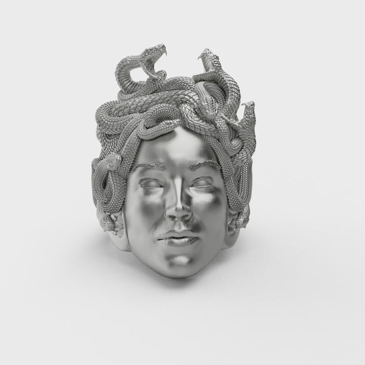 Gorgon Medusa Ring