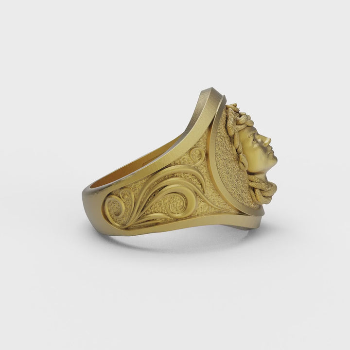 Charming Medusa Ring