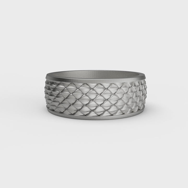 Dragon Scales Band Ring