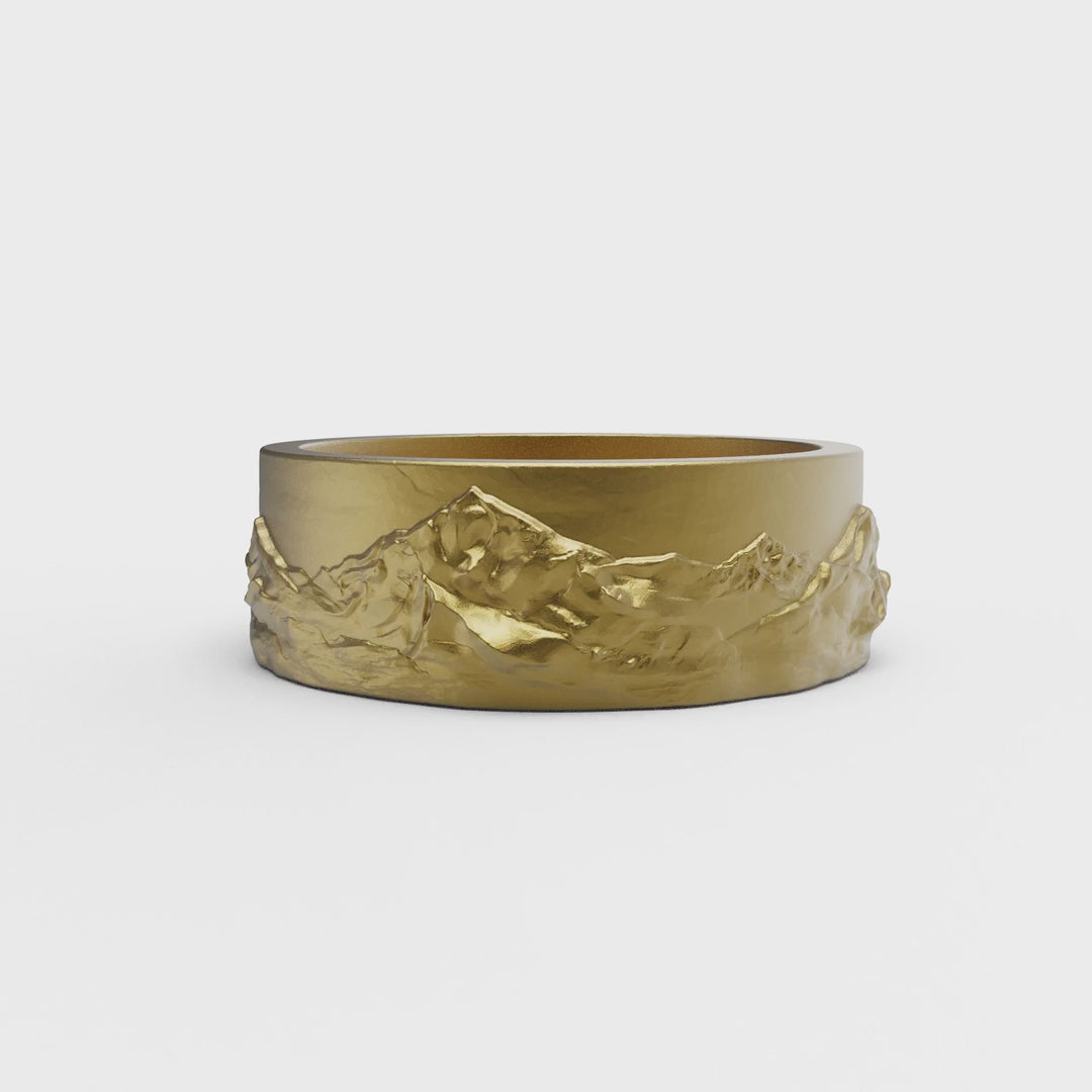 Mountain Band Ring