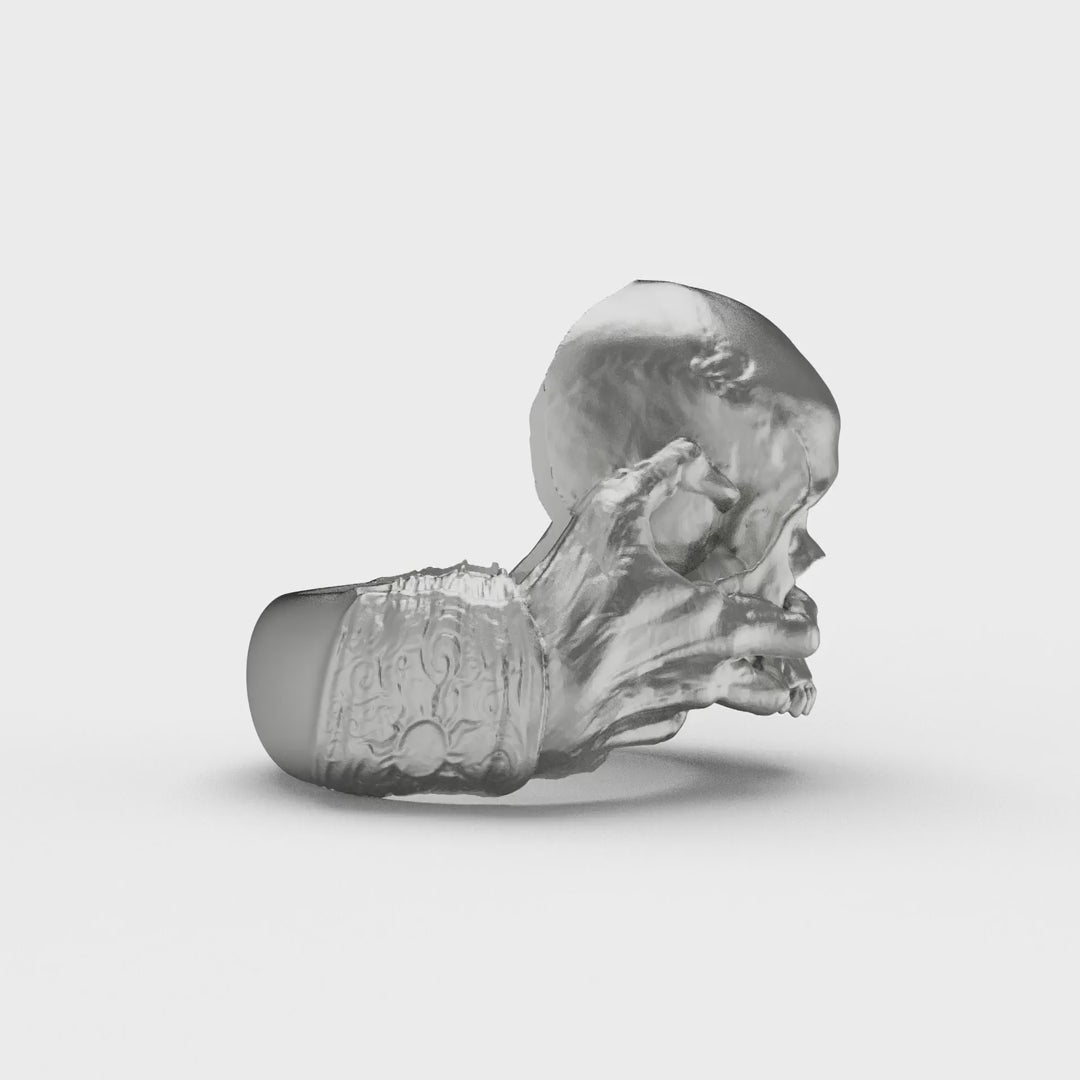 Skull Head Ring