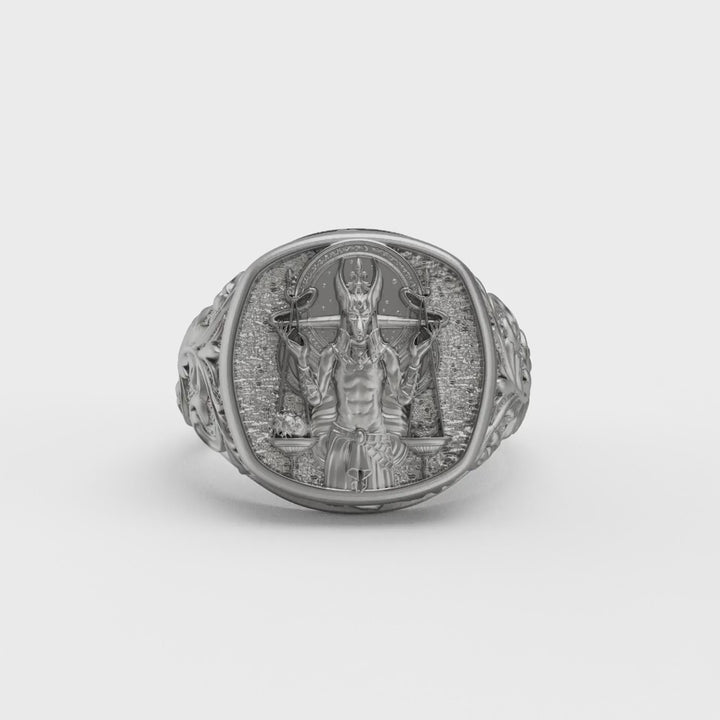 Coins Of Anubis Ring