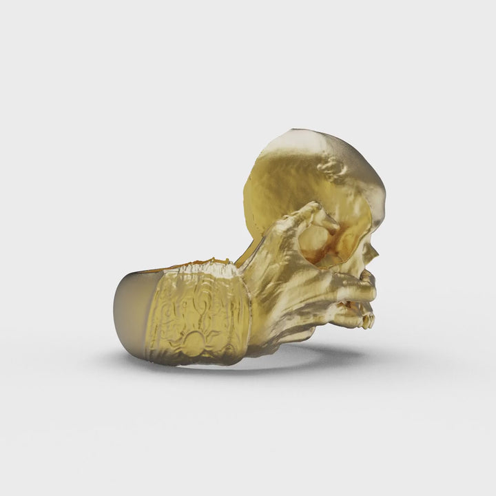 Skull Head Ring