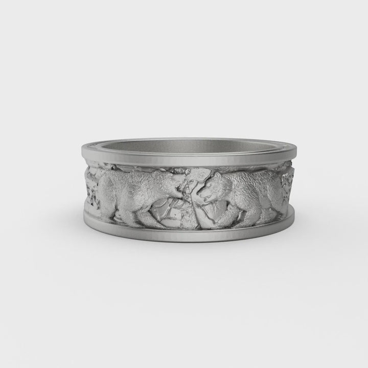 Scandinavian Bear Ring