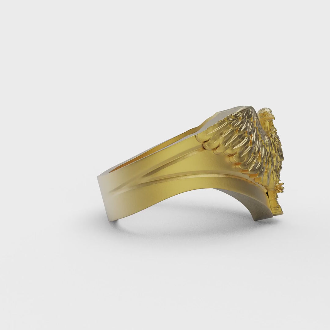 Eagle Signet Ring