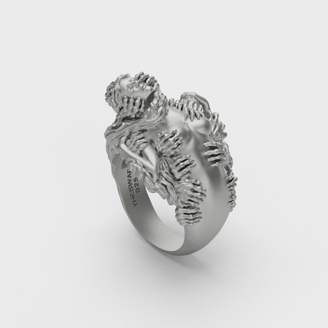 Eternal Gothic Love Ring