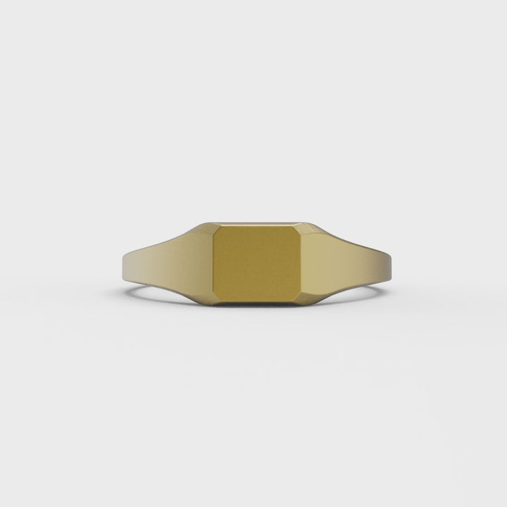 Thin Signet Ring