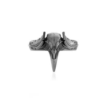 Raven Skull Ring