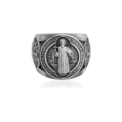 Saint Benedict Medal Ring