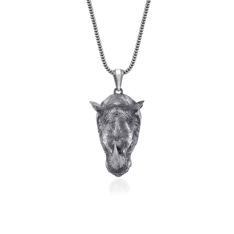 rhino pendant top view