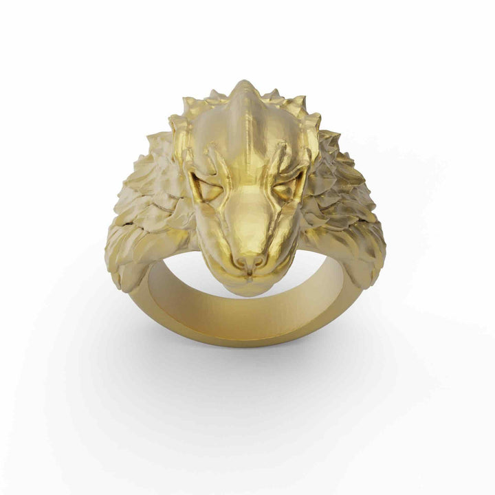 Game Of Thrones Stark Wolf Ring