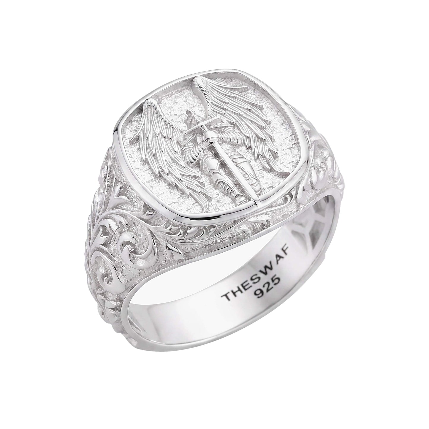 Saint Michael Signet Ring