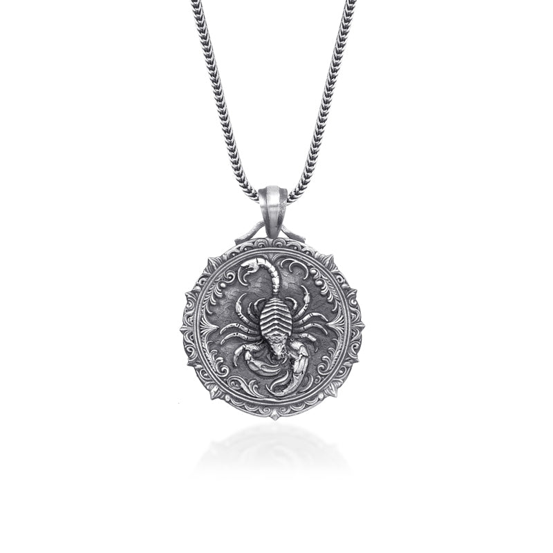 scorpio zodiac necklace