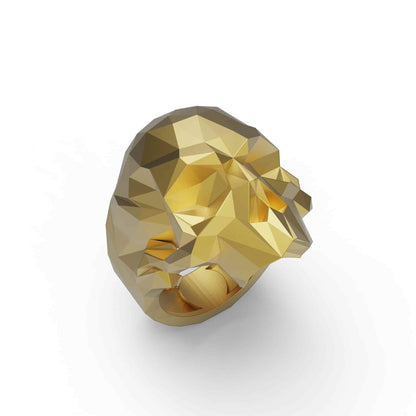 Signet Skull Ring