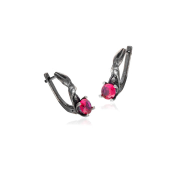 925 Sterling Silver Oxidized
