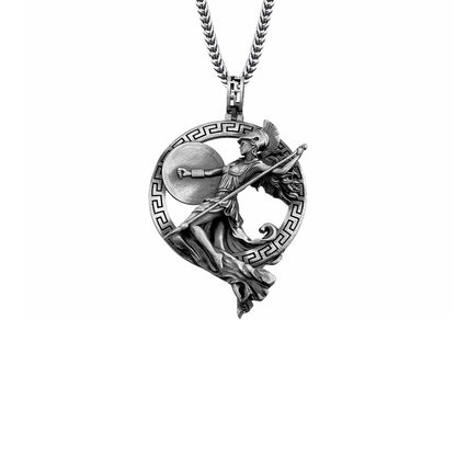 Greek Athena Pendant Necklace