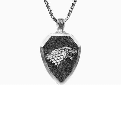 Stark Wolf Necklace
