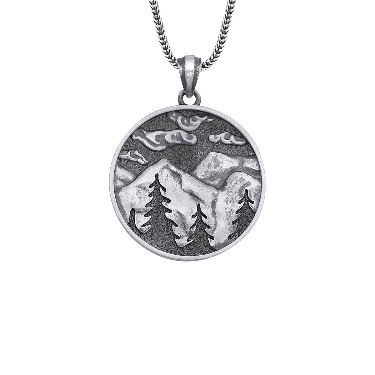 925 Sterling Silver Oxidized