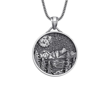 925 Sterling Silver Oxidized