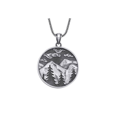 925 Sterling Silver Oxidized