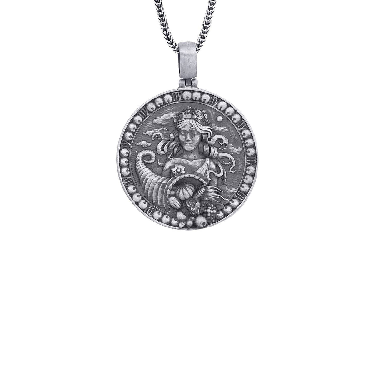 925 Sterling Silver Oxidized